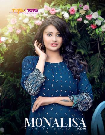Monalisa Vol 8 By Tips And Tops Festive Wear Anarkali Kurti Collection